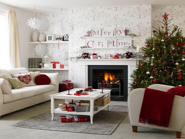 Cheap Christmas House Decorating Ideas | Easy Christmas Decorations ...
