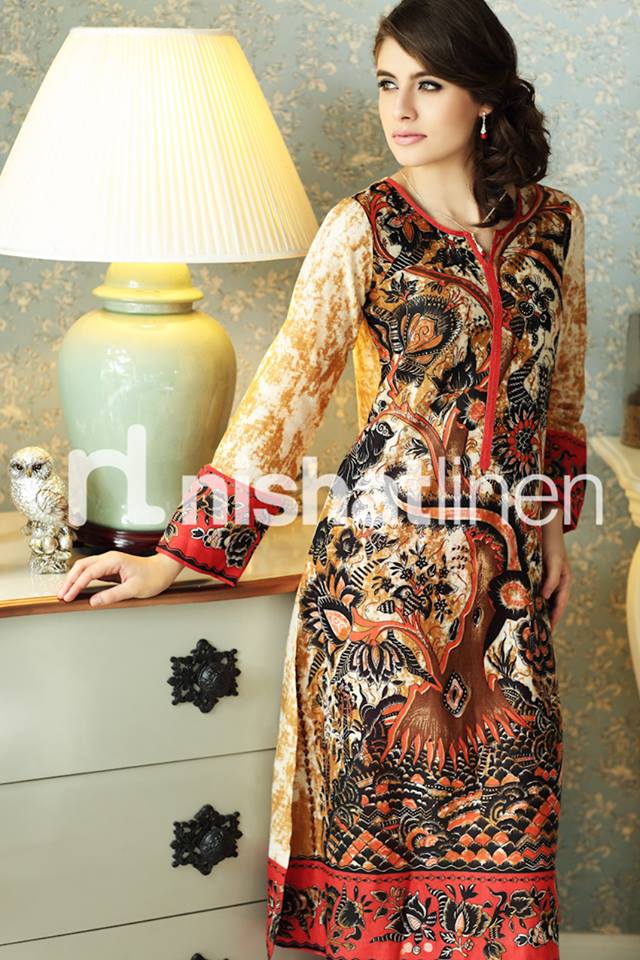Latest Nishat Winter Dresses 2017 for Pakistani Girls - StyleGlow.com