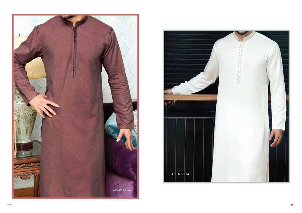 Latest Pakistani Men's Shalwar Kameez Suits 2017 - StyleGlow.com