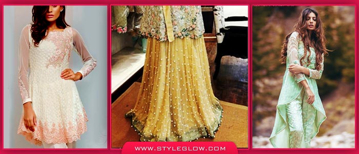 Pakistani Knee Length Frocks in Peplum Style  Short Peplum Dresses   diKHAWA Fashion  2022 Online Shopping in Pakistan