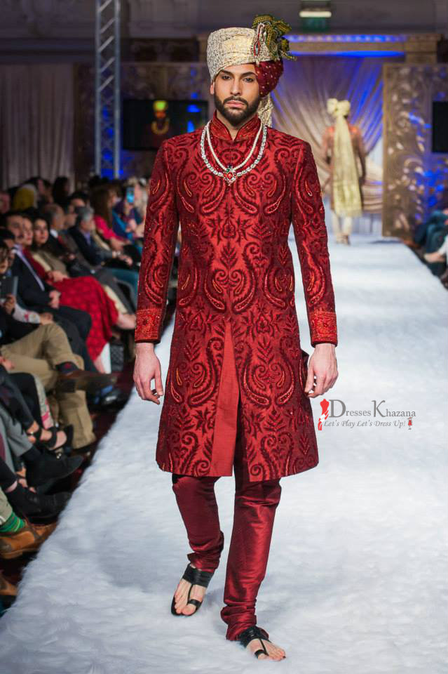 Latest Sherwani Designs 2017 For Groom In Pakistan ...