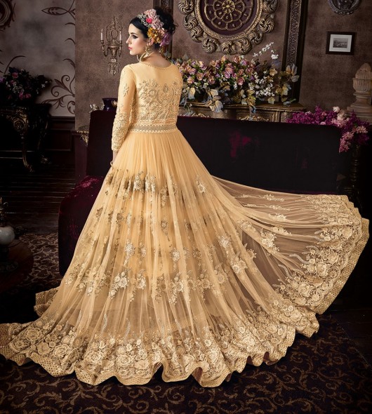 Buy Frock Style Trends Cotton Pakistani Wedding Clothing Online for Women  in USA