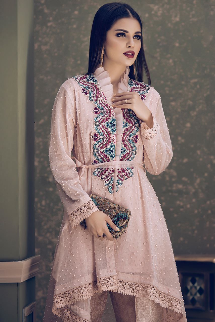 stylish pakistani dresses 2018