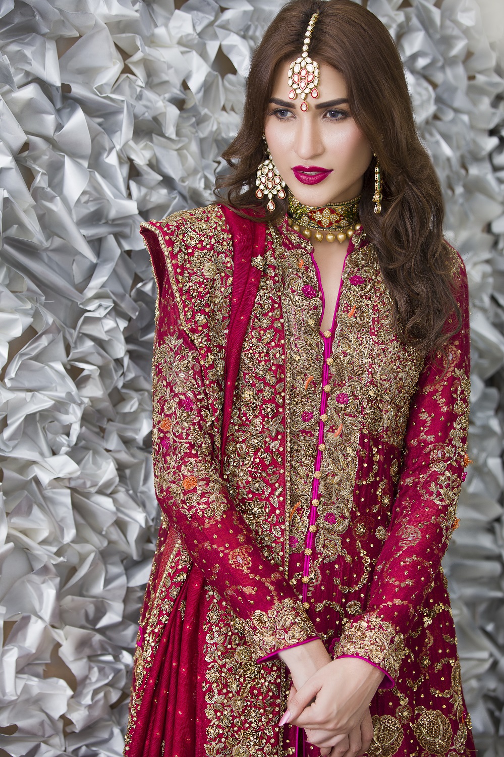 Pakistani Red Bridal Dresses 2023 For Wedding Day